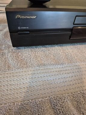 PIONEER DVD/CD Player DV-341 Black Front Audio Component Panel